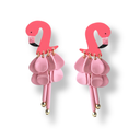 Ohrring Ferdinand der Flamingo