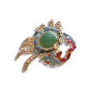 Couture Brosche Krabbe