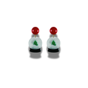 Ohrring Schneekugel klein