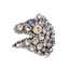 Couture Pferde-Brosche