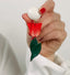 Ohrringe Tulpe