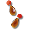Ohrring Amber No.8