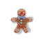 Brosche GINGERBREAD