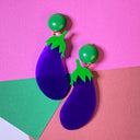 Ohrringe Aubergina