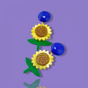 Ohrringe Sonnenblume